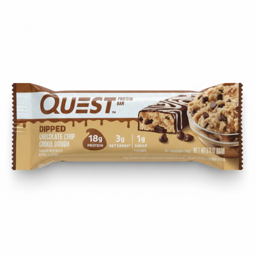 لوح بروتين شكولاته وكوكيز كويست بار 60غ